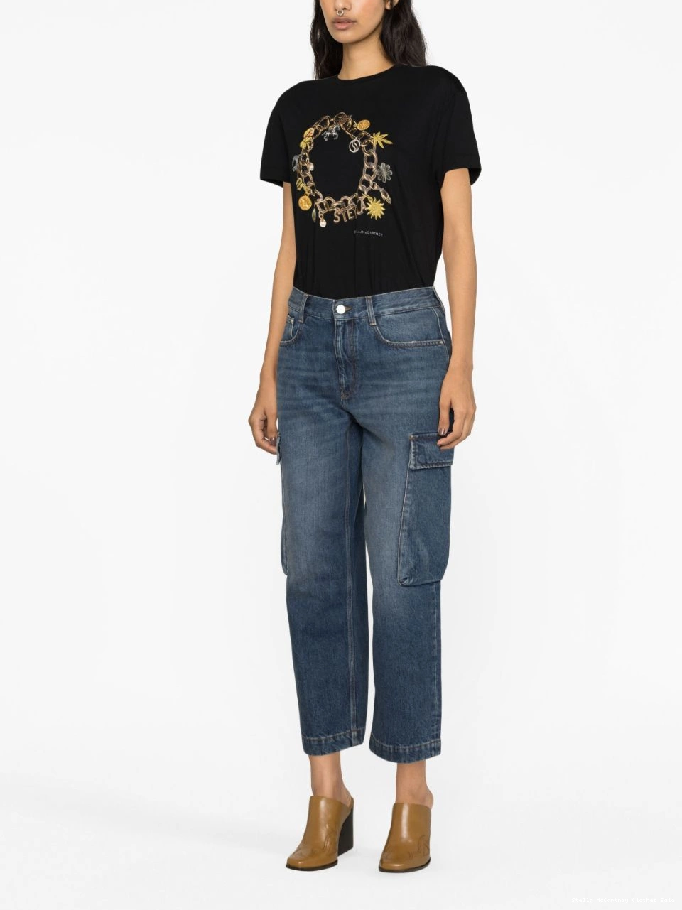 Affordable jeans McCartney cargo cropped Women Stella 0705